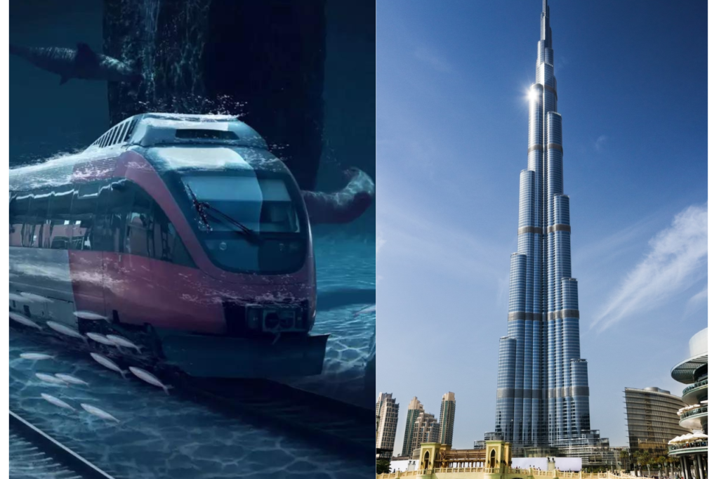 Dubai Underwater Train